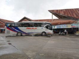 Operasional AKAP di Terminal Tipe A Bareh Solok Tetap Normal Pascabanjir Arosuka