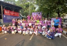 Warga Kayu Putih RW 07 Kelurahan Pulogadung dan Yayasan Alzheimer Indonesia Gelar Senam Bersama