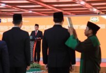 Sebanyak 53 PPNS Ditjen Hubla Kemenhub Resmi Dilantik