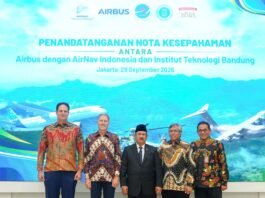 Airbus Jalin Kolaborasi dengan AirNav Indonesia dan ITB