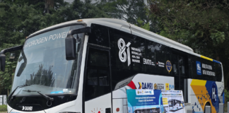 DAMRI Hadirkan Bus H2 DDF