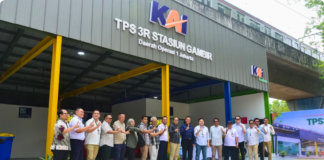 KAI Services Resmikan TPS3R di Stasiun Gambir