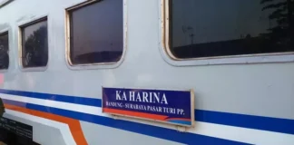 KA Harina Layani 567.772 Pelanggan dari Bandung ke Surabaya Lewat Jalur Utara