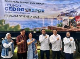 Pelindo Lepas Ekspor Produk UMK Binaan ke Brunei Darussalam