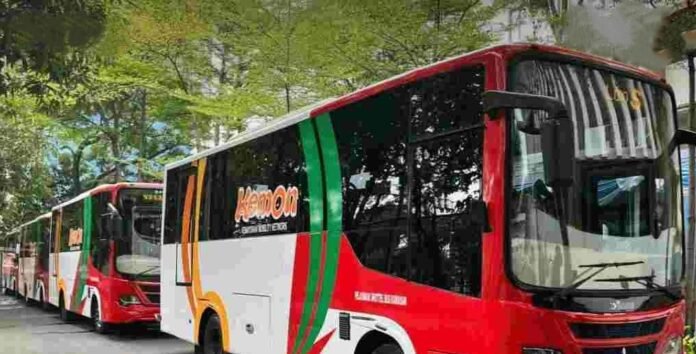 FOTO 2 Okt_Angkutan DAMRI mitra PPK Kemayoran menghadirkan KEMON (Kemayoran Mobility Network) sebagai layanan shuttle bus. damri INI