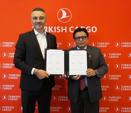Turkish Airlines dan Gapura Angkasa Kerja Sama Tangani Kargo Dua Bandara