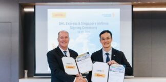 DHL Express dan Singapore Airlines Perpanjang Kerja Sama Operasional Pesawat Kargo Boeing 777