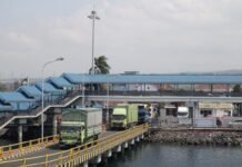 Arus Truk Logistik Meningkat di Lintas Penyeberangan Ketapang – Gilimanuk