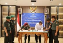 TNI AD dan Kemenhub Kerja Sama Pemanfaatan Aset Negara di BLU UPBU Kalimarau