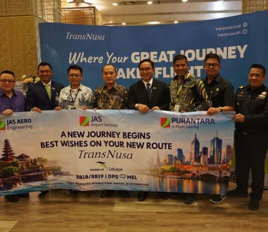 Penerbangan TransNusa Rute Melbourne – Bali Tingkatkan Konektivitas Wisatawan