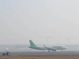 Kemenhub Imbau Penumpang Rutin Cek Status Penerbangan Imbas Asap Karhutla