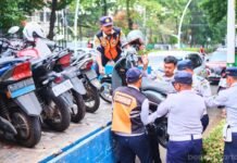 Sudinhub Jaksel Tindak Tegas Sepeda Motor Parkir Liar