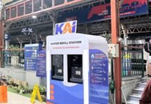 KAI Hadirkan Air Minum di 58 Stasiun