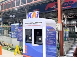 KAI Hadirkan Air Minum di 58 Stasiun