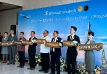 Bandara I Gusti Ngurah Rai Tambah Penerbangan STARLUX Airlines Rute Taipei