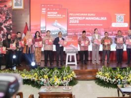 Bappenas Luncurkan Buku MotoGP Mandalika 2025