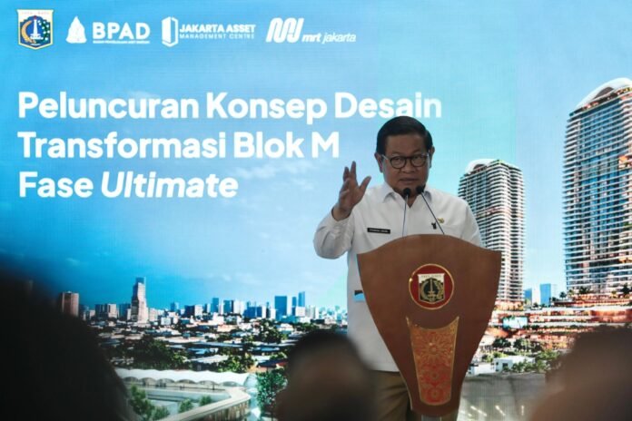 FOTO 7 Okt_Gubernur Provinsi DKI Jakarta Pramono Anung meluncurkan konsep desain transformasi Blok M Fase Ultimate. jakarta.go.id