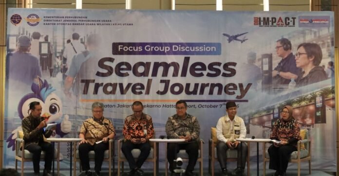 FOTO 8 Okt_Focus Group Discussion (FGD) Implementasi Seamless Travel Journey Berbasis Biometrik dalam rangka Keterpaduan Pelayanan Publik Bandar Udara 1